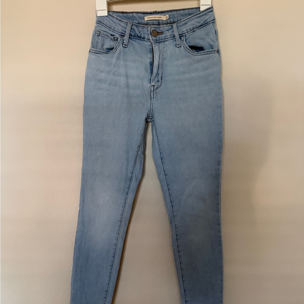 Levi's Women's High Rise Skinny Jeans - Light Blue